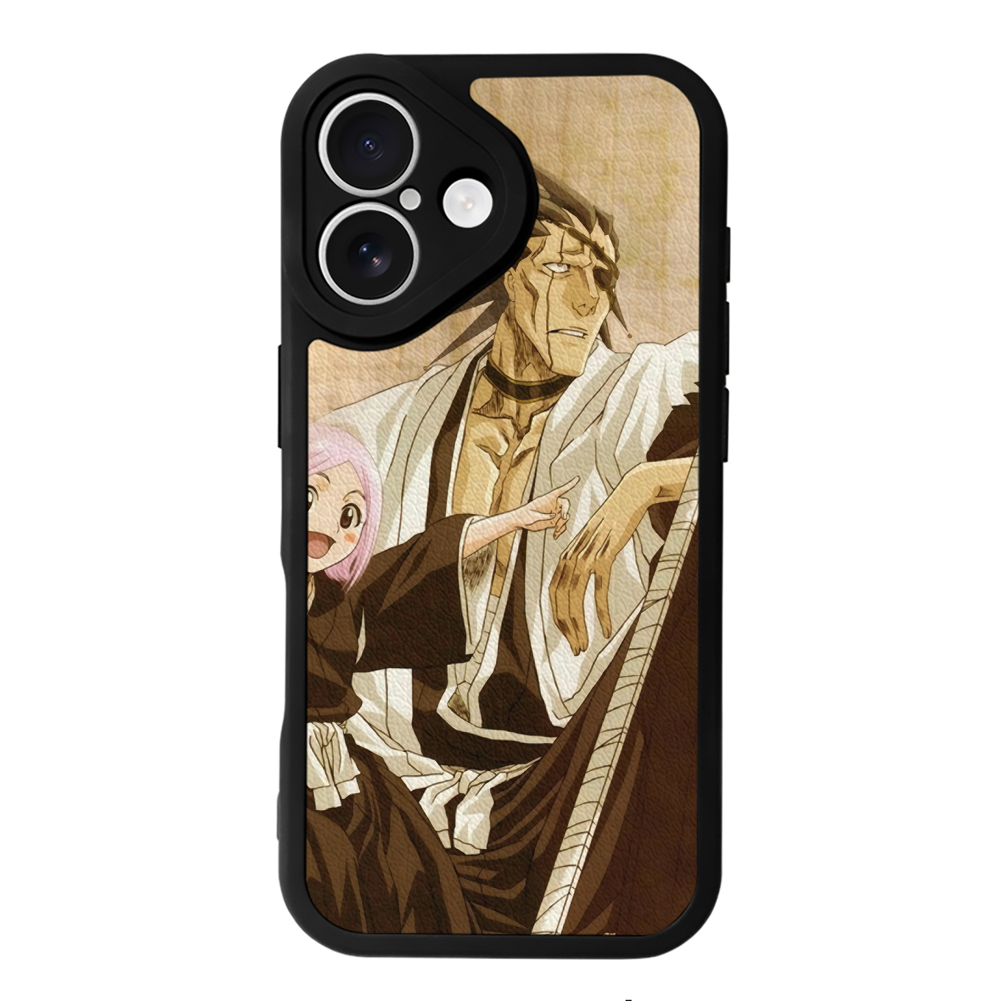 （画像用） ブリーチ BLEACH 【iPhone 16シリーズ対応】シリコンスマホケース（レザー調） 材質：シリコン